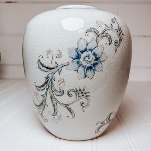 Vintage Japanese Floral Porcelain Vase |  Andrea by Sadek